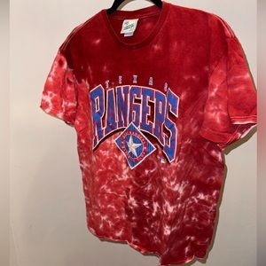 47 Tie Dye Texas Rangers Shirt